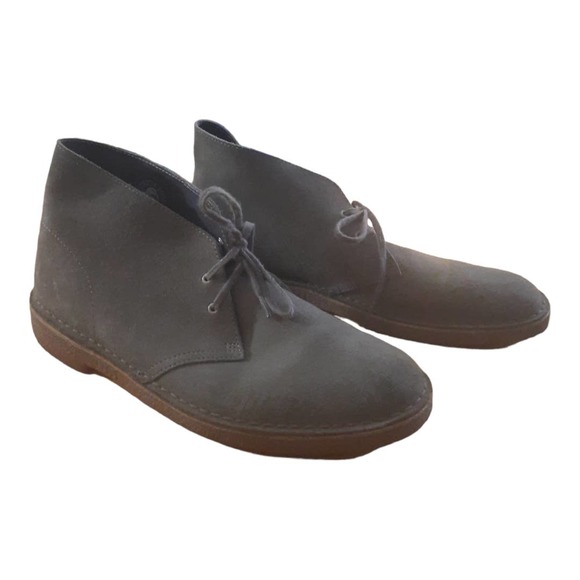 Clarks | Shoes | Clarks Mens Olive Desert Boots Charles F 